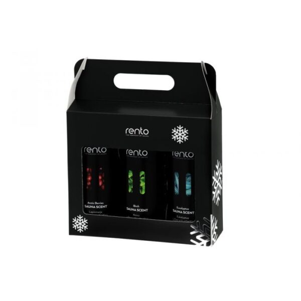 Rento gift box Saunageur winter, limited edition 3 x 400 ml - Afbeelding 2
