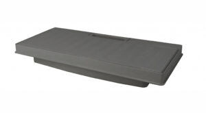 Antraciet skimmer cover t.b.v. UNIK skimmer