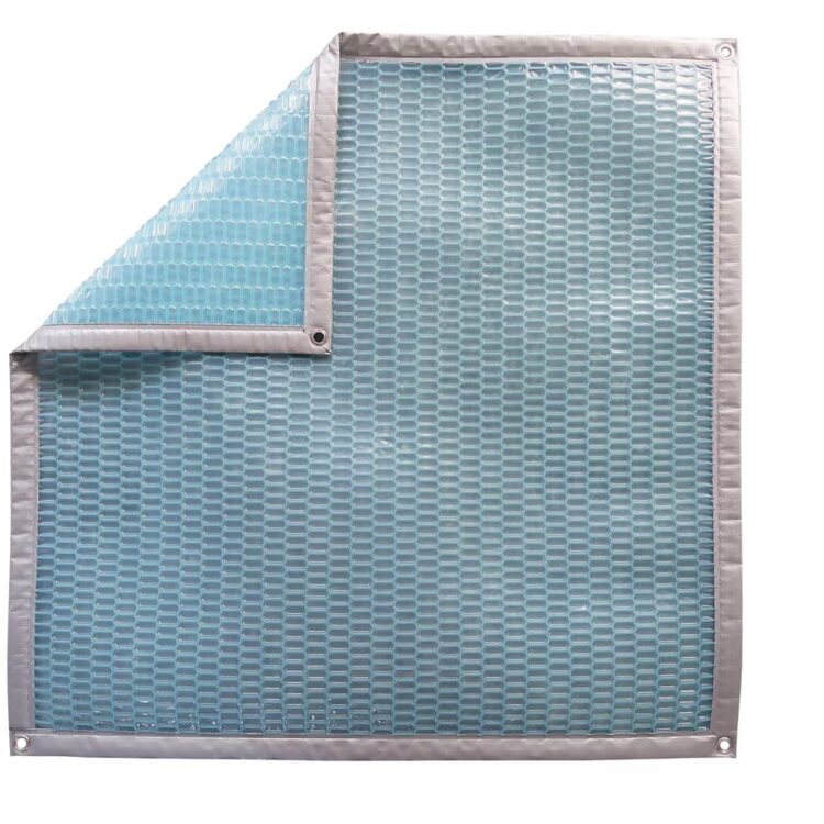 ALVEOLAR AFDEKKING DOORZICHTIG BLAUW