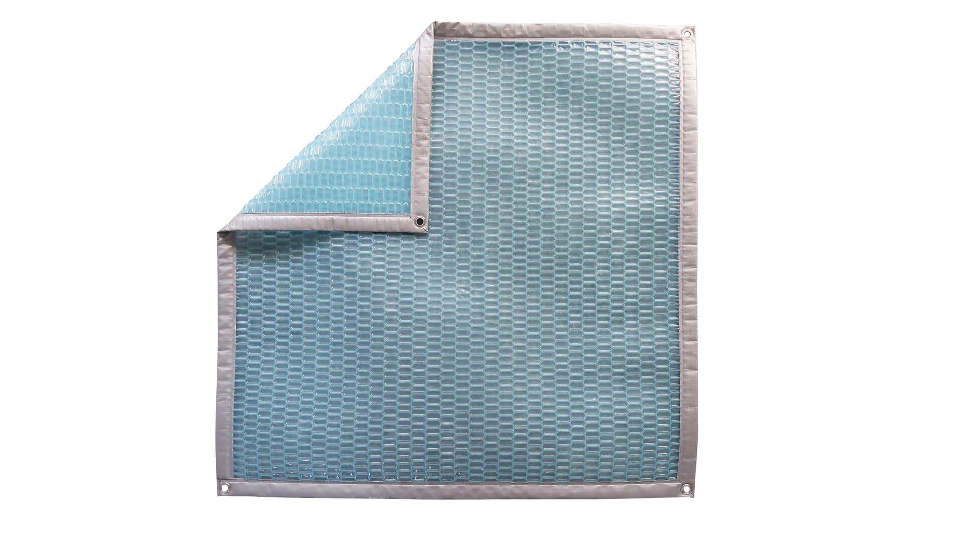 ALVEOLAR AFDEKKING DOORZICHTIG BLAUW