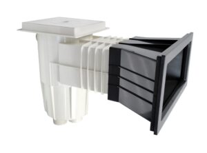 AstralPool skimmer 15L brede mond antraciet – zwembadskimmer in UV-bestendig ABS