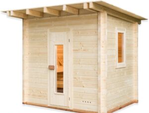 Buitensauna Eifel 1, 217 x 217 x 246