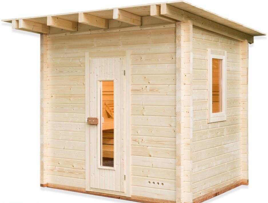 Buitensauna Eifel 3, 252 x 217 x 246