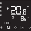 Display VBPP-VBEX warmtepomp