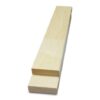 Espenhout banklat 210 cm lang, 80x22mm - Afbeelding 2