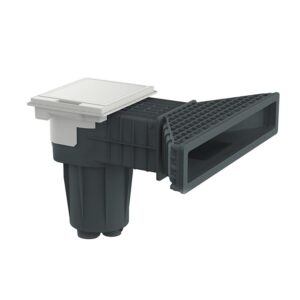 Hoogwaterskimmer Hayward X-Pro 600 antraciet