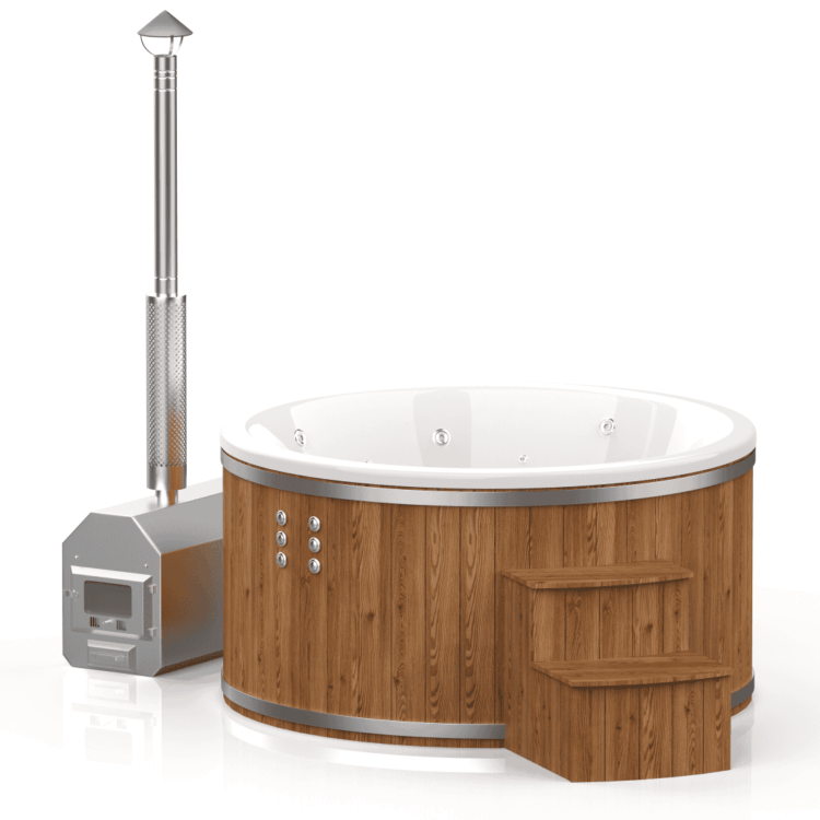 Hottub 225 Thermisch behandeld hout