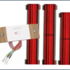 Set infrarood lampen met robax, 3 st. incl. besturing