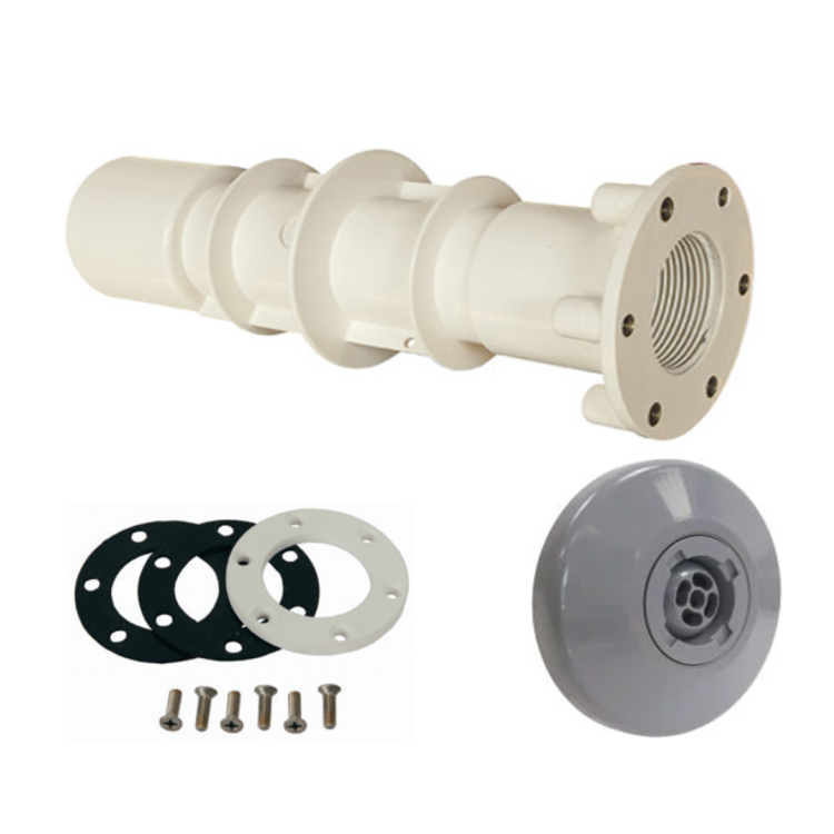 Inspuiter-met-wanddoorvoer-Astral-kleur-licht grijs