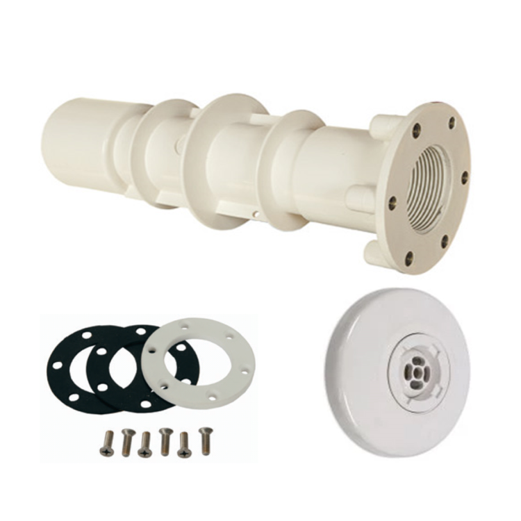 Inspuiter-met-wanddoorvoer-Astral-kleur-wit