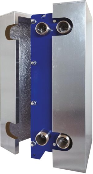 Isolatie pack warmtweisselaar