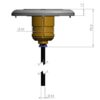 Astral LumiPlus Snap-in mini zwembad spot RVS - Afbeelding 3