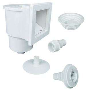 Mini Astral Skimmer wit met inspuiter