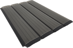 PCS polycarbonaat solar lamellen Bronze met bronskleurige bovenzijde