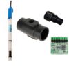 PVC Elektrode houder 50-63mm, pH sensor kunststof compleet