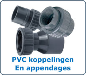 PVC koppelingen en appendages