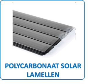 Polycarbonaat solar lamellen