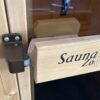 Rolslot voor saunadeuren wit - Afbeelding 2
