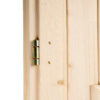 Houten Sauna deur, venster isolatieglas, helder glas - Afbeelding 4
