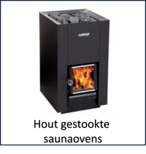 Hout gestookte saunaovens