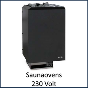 Saunaovens 230 Volt