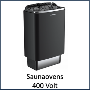 Saunaovens 400 Volt