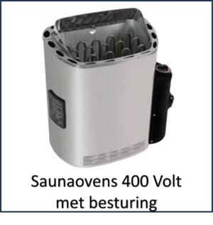 Saunaovens 400 Volt met besturing