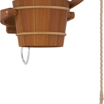 Sauna stort emmer, ceder, 18 L