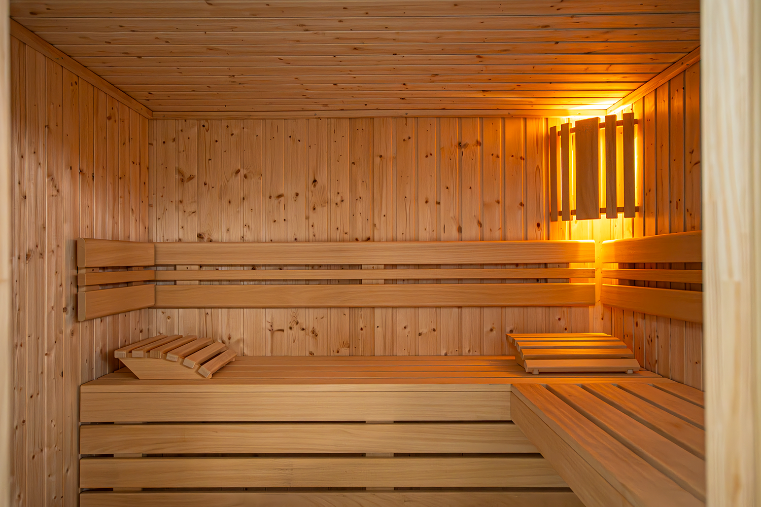 Saunacabine Classic, binnen