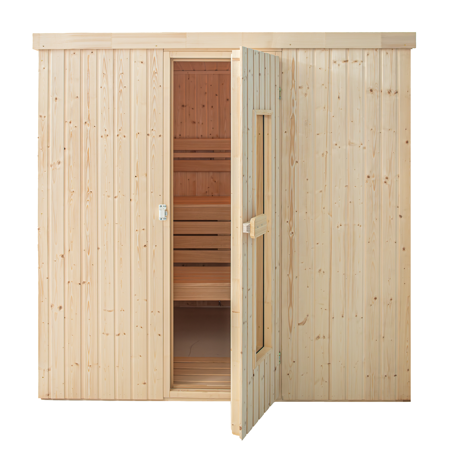 Saunacabine Type Classic, vooraanzicht 2