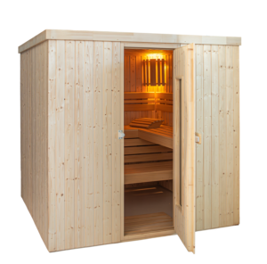 Saunacabine Type Classic, vooraanzicht 3