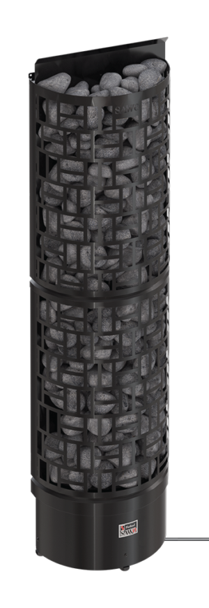 Sawo 30 Wall Black SW3-60NS-WL-BL-P-C saunakachel met bediening
