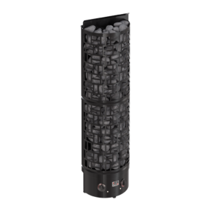 Sawo 30 Wall Black SW6-90NB-WL-BL-P-C saunakachel met bediening