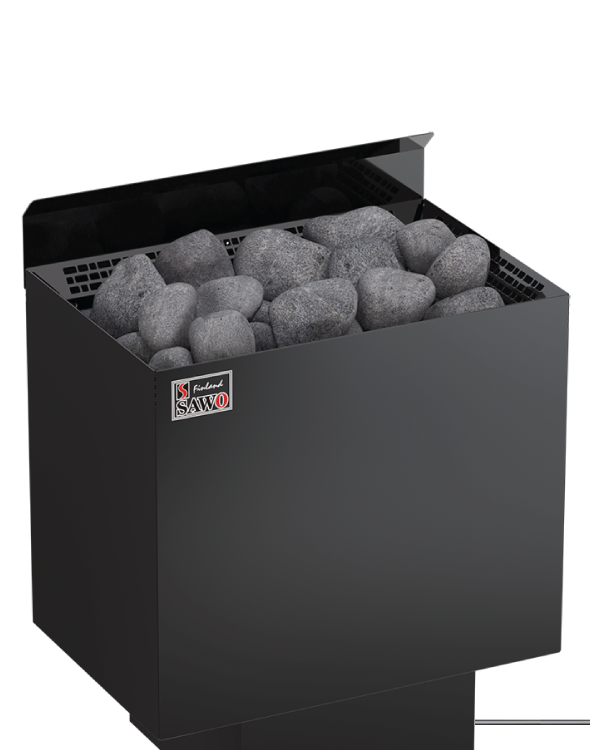 Sawo Nordex Black NRN-80Ni2-BL-Z-C saunakachel