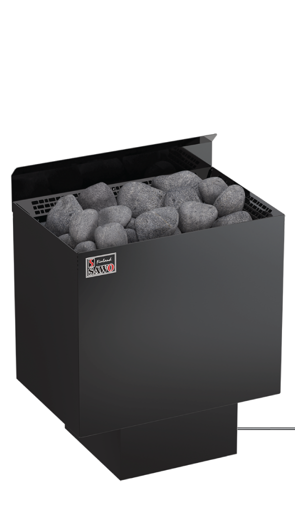 Sawo Nordex Black NRN-80Ni2-BL-Z-C saunakachel