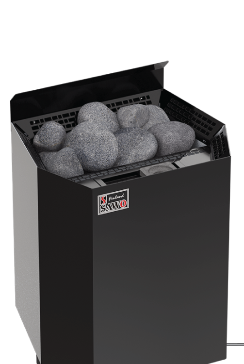 Sawo Nordex Combi Mini Black NRMC-30NS-BL-Z saunakachel