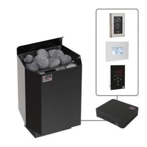 Sawo Nordex Combi Mini Black NRMC-36NS-BL-Z saunakachel