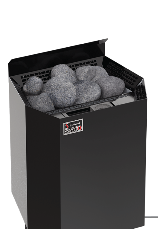 Sawo Nordex Combi Mini Black NRMC-36NS-BL-Z saunakachel