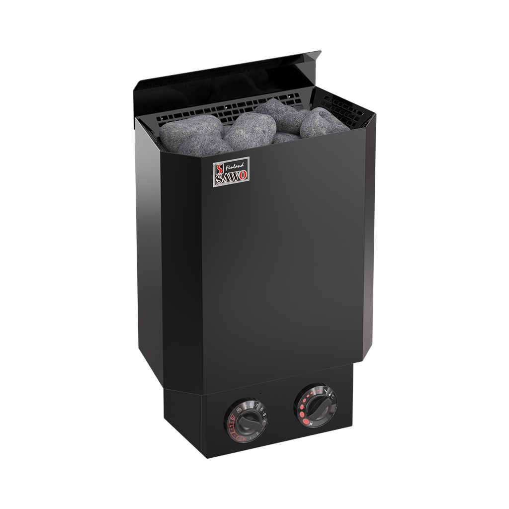 Sawo Nordex Mini Black NRM-23NB-BL-Z saunakachel
