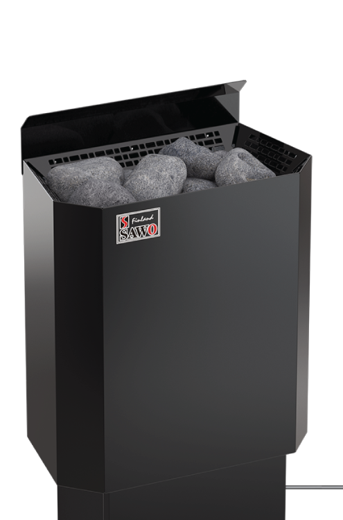 Sawo Nordex Mini Black NRM-30NS-BL-Z saunakachel