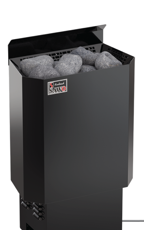 Sawo Nordex Mini Black NRM-30Ni2-BL-Z-C saunakachel