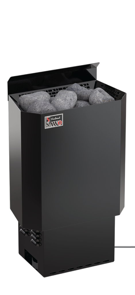 Sawo Nordex Mini Black NRM-30Ni2-BL-Z-C saunakachel