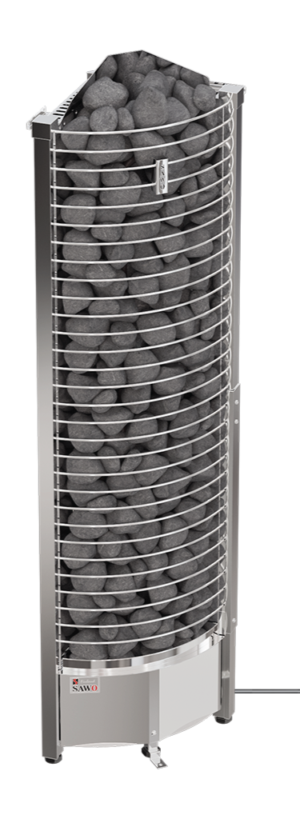 Sawo Tower Corner TH6-105NS-CNR-P-C saunakachel met bediening