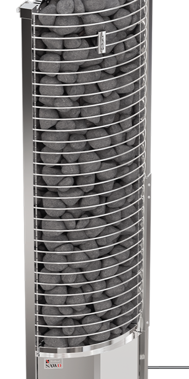 Sawo Tower Corner TH6-105NS-CNR-P-C saunakachel met bediening