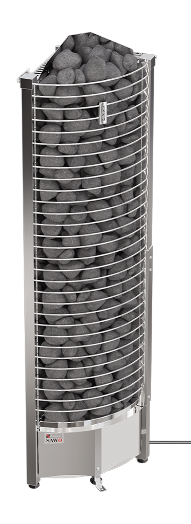 Sawo Tower Corner TH6-105NS-CNR-P-C saunakachel met bediening