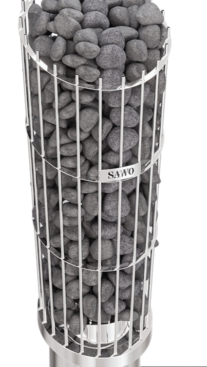 Sawo Tower Phoenix PNX3-90NS-P-C saunakachel met bediening