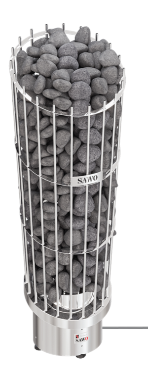 Sawo Tower Phoenix PNX6-105NS-P-C saunakachel met bediening