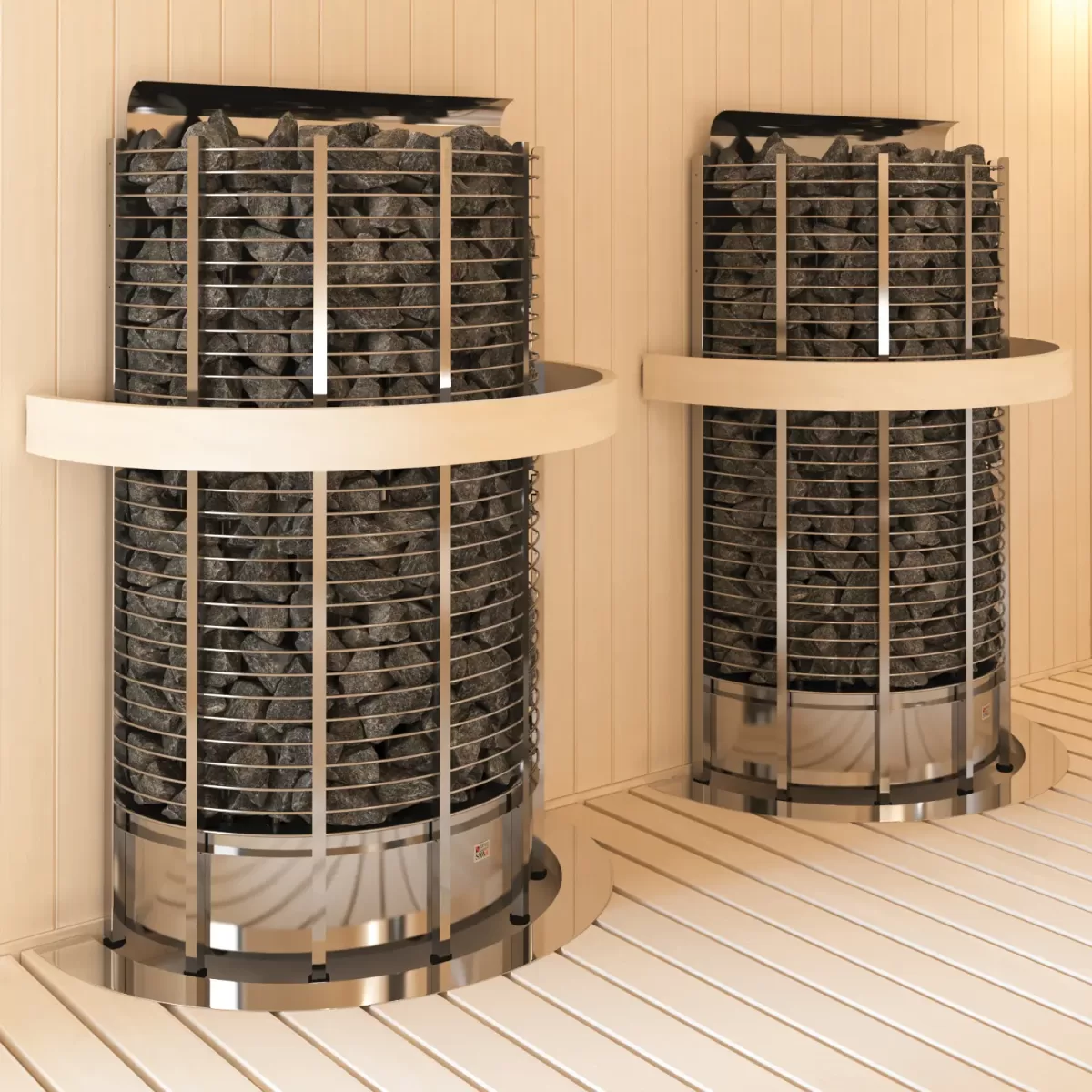 Sawo Tower Wall saunakachel in Finse sauna