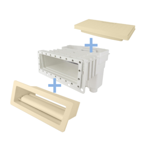 Unik skimmer Beige,set compleet