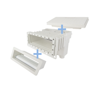 Unik skimmer wit, set compleet